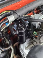 J&L Passenger Side Oil Separator 3.0 - Black Anodized Ford Mustang 5.0 302 1986-1993                                     - 3045P-B - Image 3