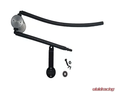 J&L Passenger Side Oil Separator 3.0 - Clear Anodized Ford Mustang 5.0 302 1986-1993 - 3045P-C