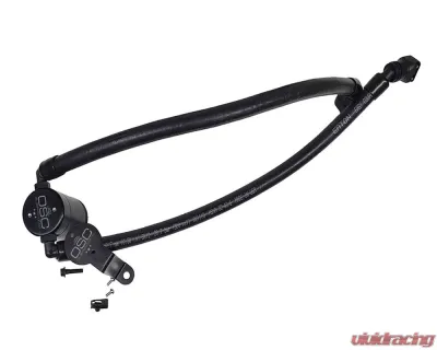 J&L Passenger Side Oil Separator 3.0 - Black Anodized Ford Explorer 3.0L EcoBoost 2020-2022 - 3052P-B