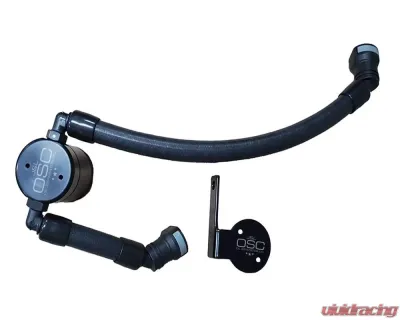 J&L 3.0 Black Anodized Oil Separator (Passenger Side) Ford Mustang GT500 2020-2021 - 3054P-B