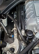 J&L 3.0 Clear Anodized Oil Separator (Passenger Side) Ford Mustang GT500 2020-2021                                     - 3054P-C - Image 3