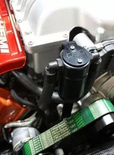 J&L Passenger Side Oil Separator 3.0 - Black Anodized Dodge Hellcat/Demon 6.2L Hemi 2015-2022                                     - 3060P-B - Image 2