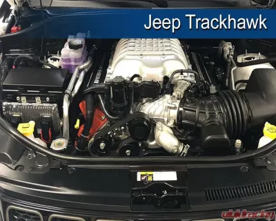 J&L Passenger Side Oil Separator 3.0 - Black Anodized Dodge Hellcat/Demon 6.2L Hemi 2015-2022 - 3060P-B