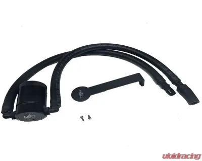 J&L Passenger Side Oil Separator 3.0 - Black Anodized Jeep Wrangler JK 3.6L 2012-2017 - 3064D-B