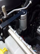 J&L Passenger Side Oil Separator 3.0 - Black Anodized Jeep Wrangler JK 3.6L 2012-2017                                     - 3064D-B - Image 3