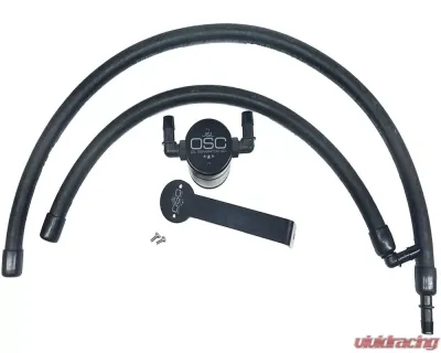 J&L Passenger Side Oil Separator 3.0 - Black Anodized Ram 1500 5.7L 2009-2018 - 3065P-B