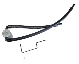 J&L 5.7L Passenger Side Oil Separator 3.0 - Clear Anodized Jeep Grand Cherokee 2011-2019