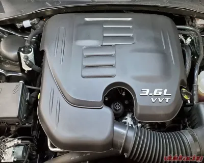 J&L Oil Separator 3.0 - Clear Anodized 3.6L V6 Dodge Charger | Challenger | Chrysler 300C 2011-2022 - 3068P-C