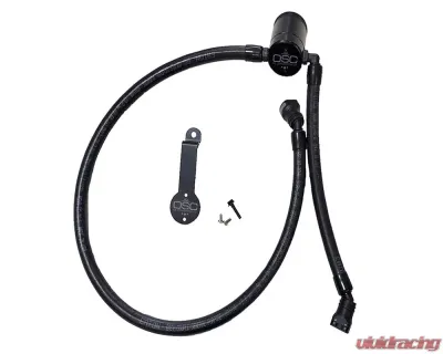 J&L Driver Side Oil Separator 3.0 - Black Anodized Jeep Wrangler JL 3.6L 2018-2022 - 3069D-B