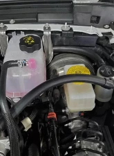 J&L Driver Side Oil Separator 3.0 - Clear Anodized Jeep Wrangler JL 3.6L 2018-2022                                     - 3069D-C - Image 3