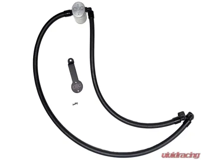 J&L Driver Side Oil Separator 3.0 - Clear Anodized Jeep Wrangler 2.0L (Excl Hybrid Models) 2020-2022 - 3070D-C
