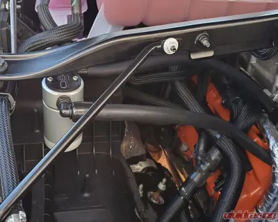 J&L Passenger Side Oil Separator 3.0 - Clear Anodized Ram TRX 6.2L Supercharged  2021-2022 - 3071P-C