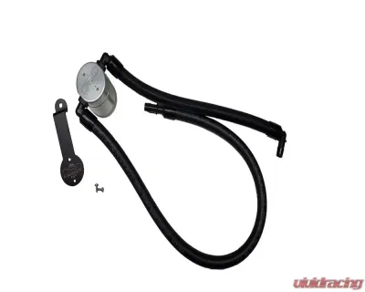 J&L Passenger Side Oil Seperator 3.0 - Clear Anodized Jeep Wrangler 392 2021-2022 - 3072P-C