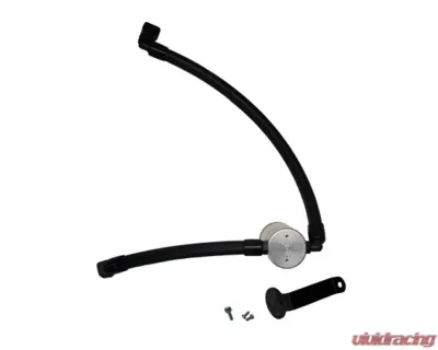 J&L Clear Anodized 3.0 Passenger Side Oil Separator Ford Bronco 2.7L 2021-2022 - 3073P-C
