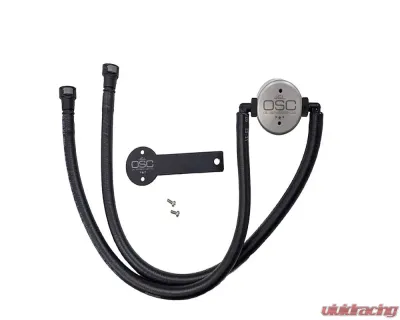 J&L Drivers Side Oil Separator 3.0 - Clear Anodized Chevrolet Camaro LT1 6.2L 2016-2020 - 3081D-C