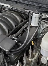 J&L Driver Side Oil Separator 3.0 - Clear Anodized Chevy/GM Truck/SUV 5.3L V8 2014-2018                                     - 3085D-C - Image 3