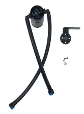 J&L Driver Side Oil Separator 3.0 - Black Anodized Chevrolet Silverado/GMC Sierra 1500 5.3L V8 2019-2022                                     - 3086D-B - Image 2