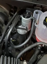 J&L Driver Side Oil Separator 3.0 - Clear Anodized Chevrolet Silverado/GMC Sierra 1500 5.3L V8 2019-2022                                     - 3086D-C - Image 3