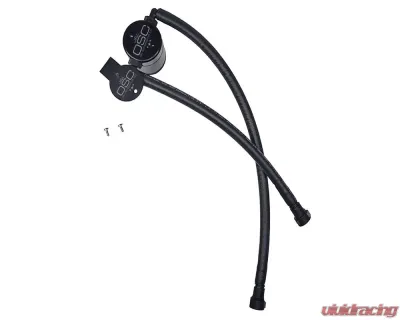 J&L Driver Side Oil Separator 3.0 - Black Anodized Chevrolet Corvette LT1 6.2L 2014-2019 - 3087D-B