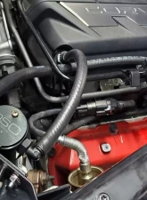 J&L Passenger Side Oil Separator 3.0 - Black Anodized Chevrolet Corvette 6.2L LT2 Targa Top 2020-2024                                     - 3088P-B - Image 3