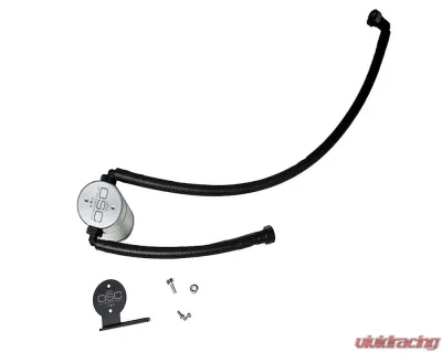 J&L Passenger Side Oil Separator 3.0 - Clear Anodized Chevrolet Corvette 6.2L LT2 Targa Top 2020-2024 - 3088P-C