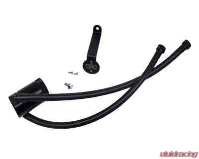 J&L Drivers Side Oil Separator 3.0 - Black Anodi Chevy Silverado/GMC Sierra 2500/3500 6.6L 2020-2022 - 3089D-B