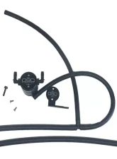 J&L Passenger Side Oil Separator 3.0 - Black Anodized Nissan Titan 5.6L 2003-2015                                     - 3103P-B - Image 2