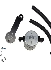 J&L Driver Side Oil Separator 3.0 - Clear Anodized Toyota Tacoma 3.5L 2016-2022                                     - 3104D-C - Image 2