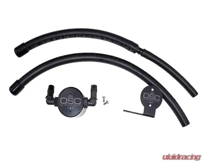 J&L Driver Side Oil Separator 3.0 - Black Anodized Toyota Tundra 5.7L 2007-2021 - 3105D-B