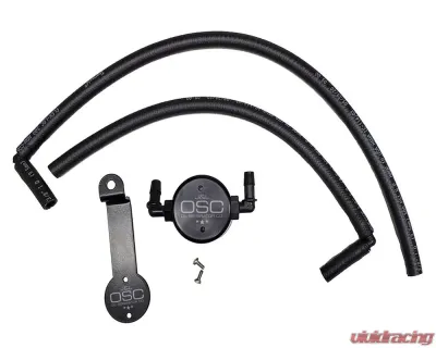 J&L Driver Side Oil Separator 3.0 - Black Anodized Toyota 4Runner 4.0L 2005-2022 - 3107D-B