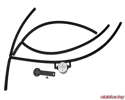 J&L Passenger Side Oil Separator 3.0 - Clear Anodized Nissan Titan 5.6L 2016-2022 - 3108P-C