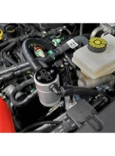 J&L Passenger Side Oil Separator 3.0 - Clear Anodized Ford Bronco 2.3L EcoBoost 2021-2023                                     - 3075P-C - Image 3