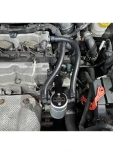 J&L Driver Side Oil Separator 3.0 - Clear Anodized Jeep Cherokee | Compass | Renegade 2.4L 2014-2022                                     - 3077D-C - Image 2