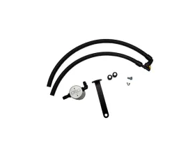 J&L Passenger Side Oil Separator 3.0 - Clear Anodized Ford Bronco 2.3L Ecoboost 2021