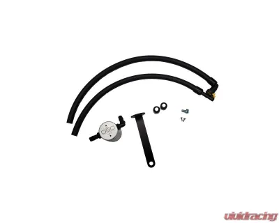 J&L Passenger Side Oil Separator 3.0 - Clear Anodized Ford Bronco 2.3L Ecoboost 2021 - 3078D-C