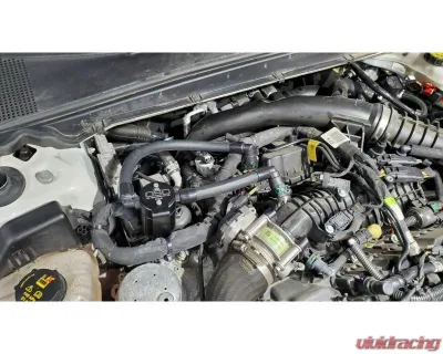 J&L Passenger Side Oil Separator 3.0 - Black Anodized Lincoln Continental | MKZ 3.0L EcoBoost 2017-2020 - 3079P-B
