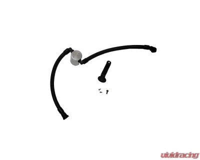 J&L Driver Side Oil Separator 3.0 - Clear Anodized Buick Encore GX | Chevrolet Trailblazer 1.3L Turbo 2020-2023 - 3090D-C