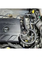 J&L Driver Side Oil Separator 3.0 - Clear Anodized Buick Encore GX | Chevrolet Trailblazer 1.3L Turbo 2020-2023                                     - 3090D-C - Image 2