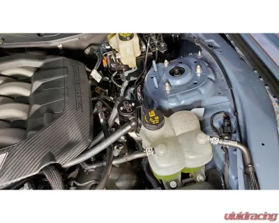 J&L PCV Side Oil Separator 3.0 - Black Anodized Ford Mustang GT 5.0L 2024 - 3091P-B