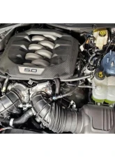 J&L PCV Side Oil Separator 3.0 - Clear Anodized Ford Mustang GT 5.0L 2024                                     - 3091P-C - Image 2