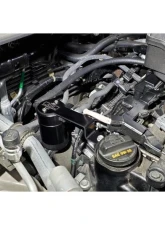 J&L Passenger Side Oil Separator 3.0 - Black Anodized Honda CR-V 1.5L Turbo 2017-2024                                     - 3112P-B - Image 2