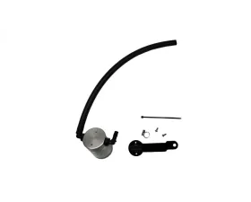 J&L Passenger Side Oil Separator 3.0 - Clear Anodized Honda CR-V 1.5L Turbo 2017-2024