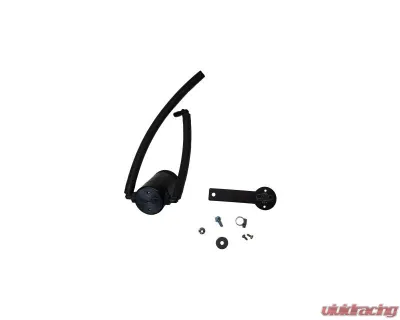 J&L Passenger Side Oil Separator 3.0 - Black Anodized Nissan Frontier 3.8L V6 2022-2024 - 3113P-B