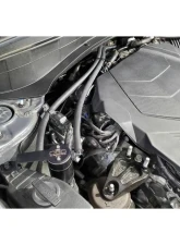 J&L Passenger Side Oil Separator 3.0 - Black Anodize Hyundai Palisade | Kia Telluride 3.8L 2020-2024                                     - 3114P-B - Image 3