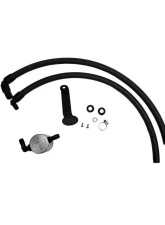 J&L Driver Side Oil Separator 3.0 - Clear Anodized Toyota Tundra 3.5L Turbo 2022-2024                                     - 3115D-C - Image 3
