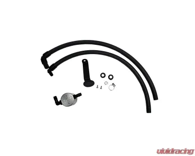 J&L Driver Side Oil Separator 3.0 - Clear Anodized Toyota Tundra 3.5L Turbo 2022-2024 - 3115D-C