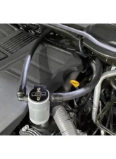 J&L Driver Side Oil Separator 3.0 - Clear Anodized Toyota Tundra 3.5L Turbo 2022-2024                                     - 3115D-C - Image 2