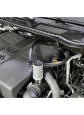 J&L Driver Side Oil Separator 3.0 - Clear Anodized Toyota Tundra 3.5L Turbo 2022-2024                                     - 3115D-C - Image 3