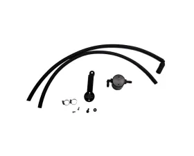 J&L Passenger Side Oil Separator 3.0 - Black Anodized Toyota Camry 3.5L V6 2018-2024