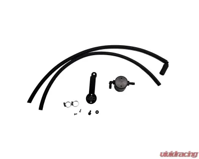 J&L Passenger Side Oil Separator 3.0 - Black Anodized Toyota Camry 3.5L V6 2018-2024 - 3116P-B
